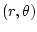 $(r,\theta)$