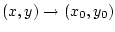 $(x,y) \to (x_0, y_0)$