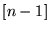 $[n-1]$