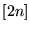 $[2n]$