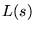 $L(s)$