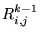 $R_{i,j}^{k-1}$