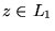 $z\in L_1$