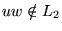 $uw \notin L_2$