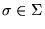 $\sigma\in\Sigma$