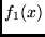 $\displaystyle f_1(x)$