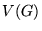 $V(G)$