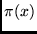 $ \pi(x)$