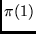 $ \pi(1)$