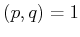 $(p,q)=1$