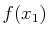 $ f(x_1)$